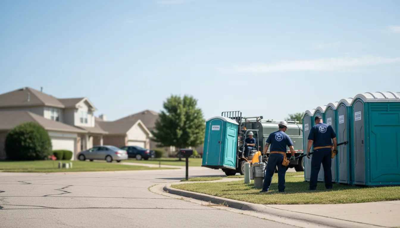 Porta Potty Rental in Groveport, OH near me